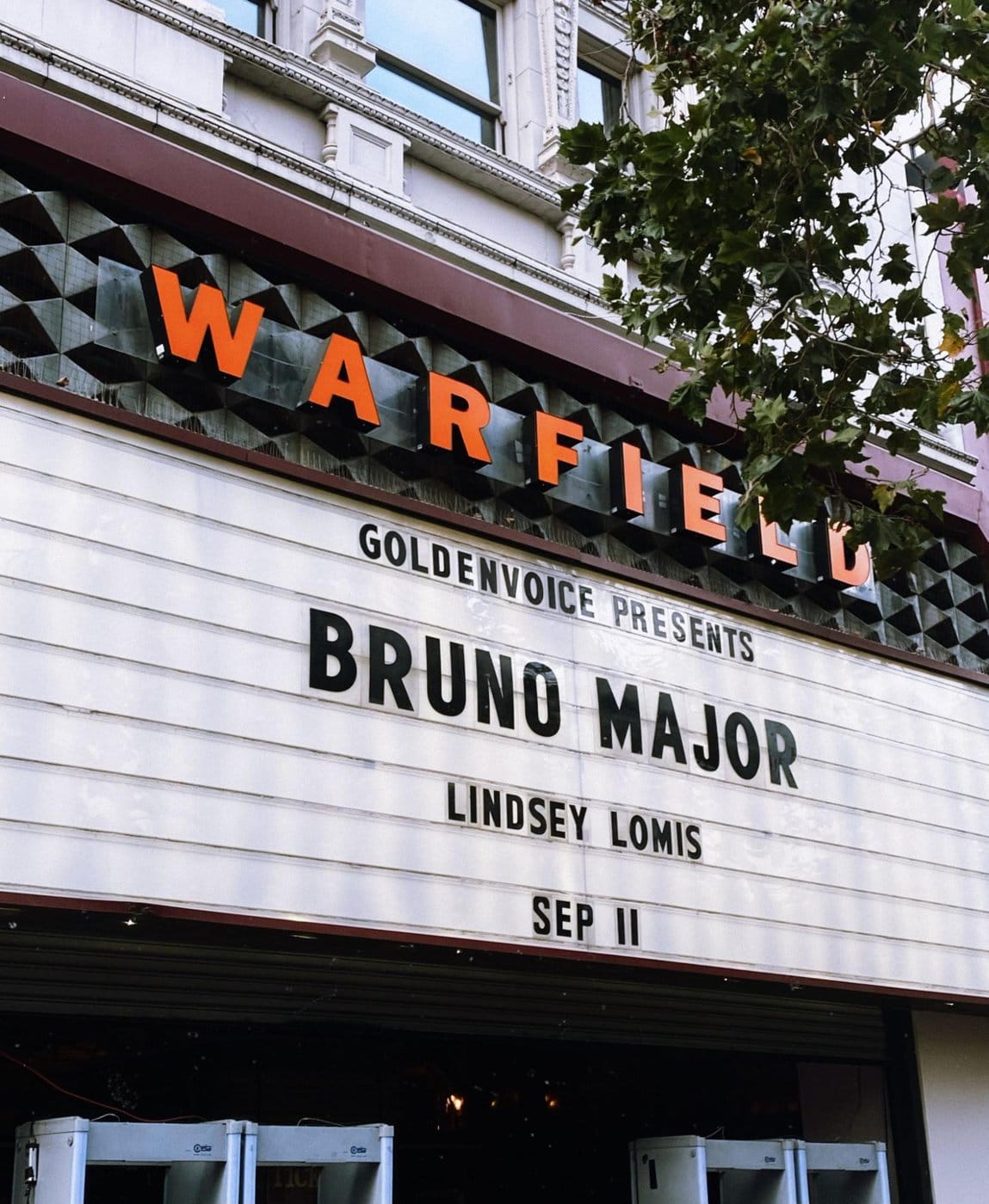 Bruno Major At The Warfield In San Francisco