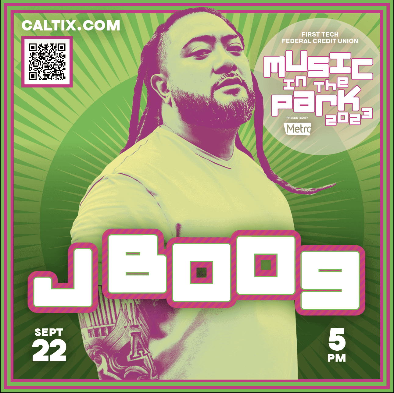 Jboog At Downtown San Jose’S Music In The Park